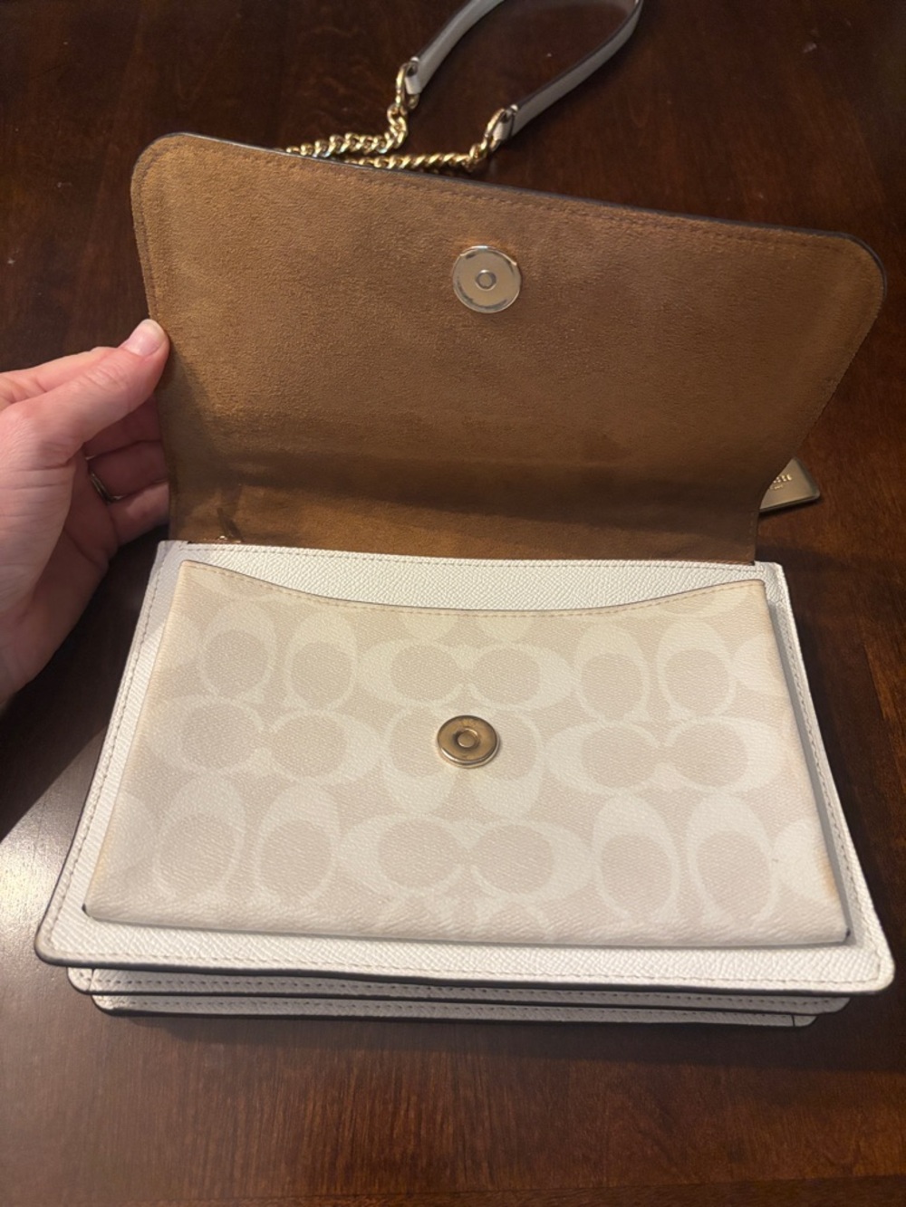 Coach Klare White Crossbody - Picture 2 of 10